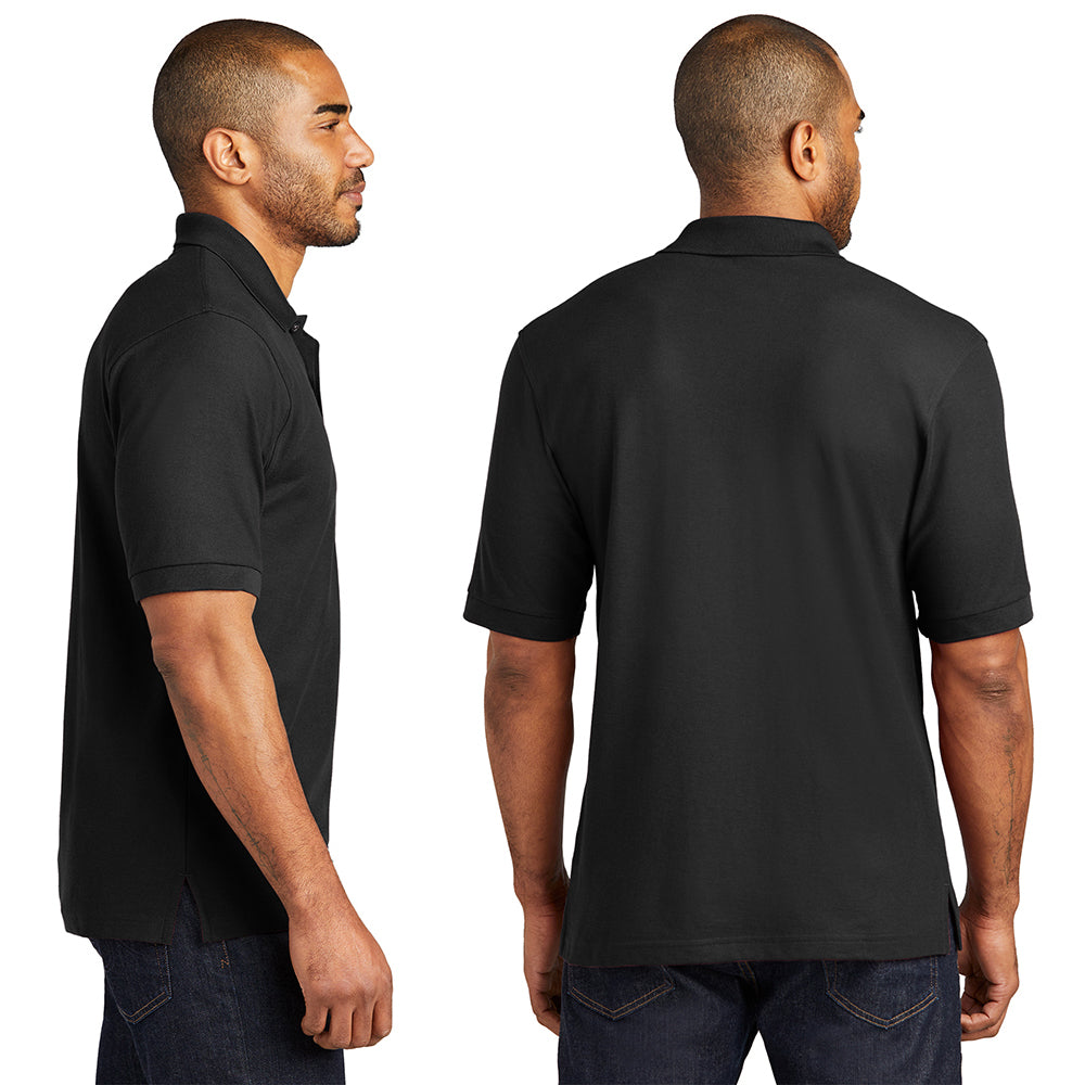 Port Authority Silk Touch Embroidered Polo with Pocket