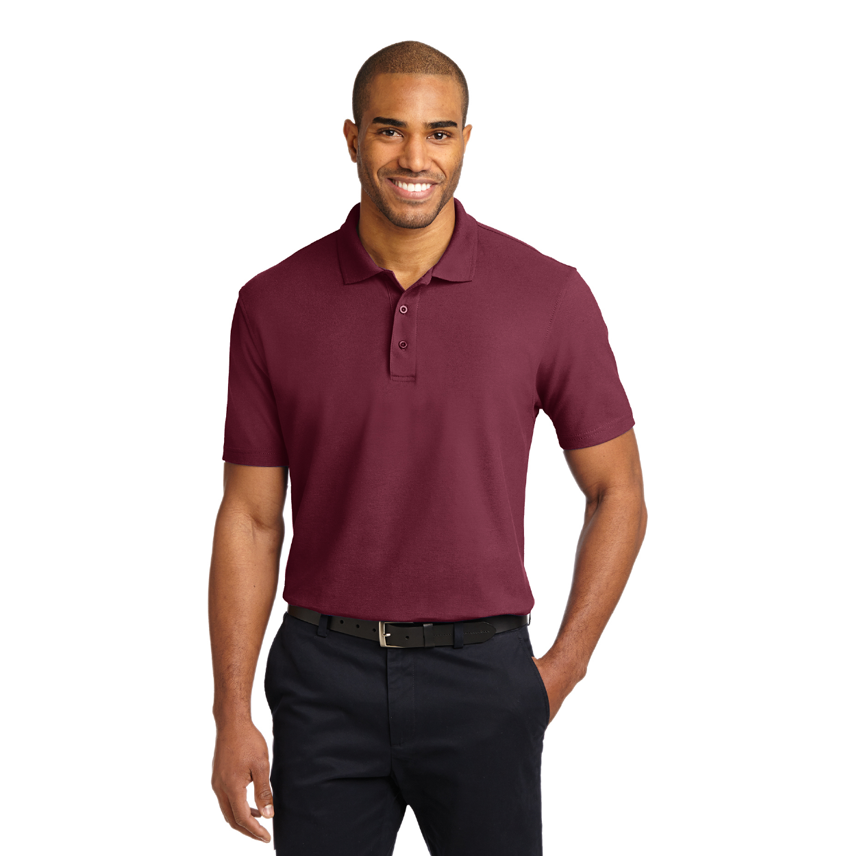 Port Authority Stain-Release Embroidered Polo - Royal Blue