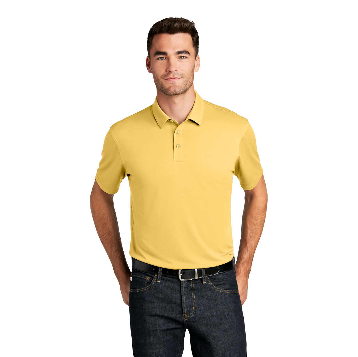 Port Authority UV Choice Pique Embroidered Polo - Sterling Grey