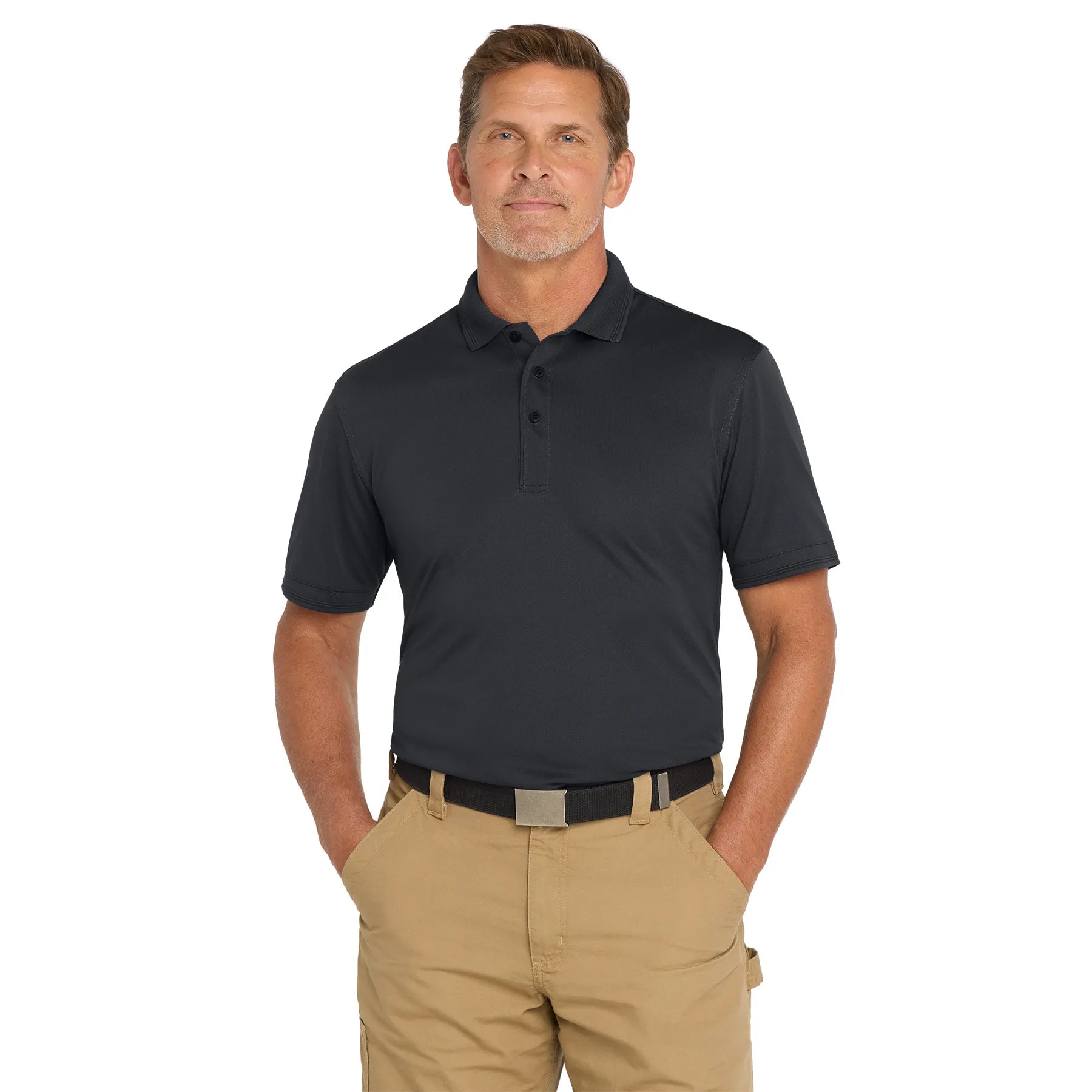 CornerStone Industrial Snag-Proof Pique Embroidered Polo - Royal Blue