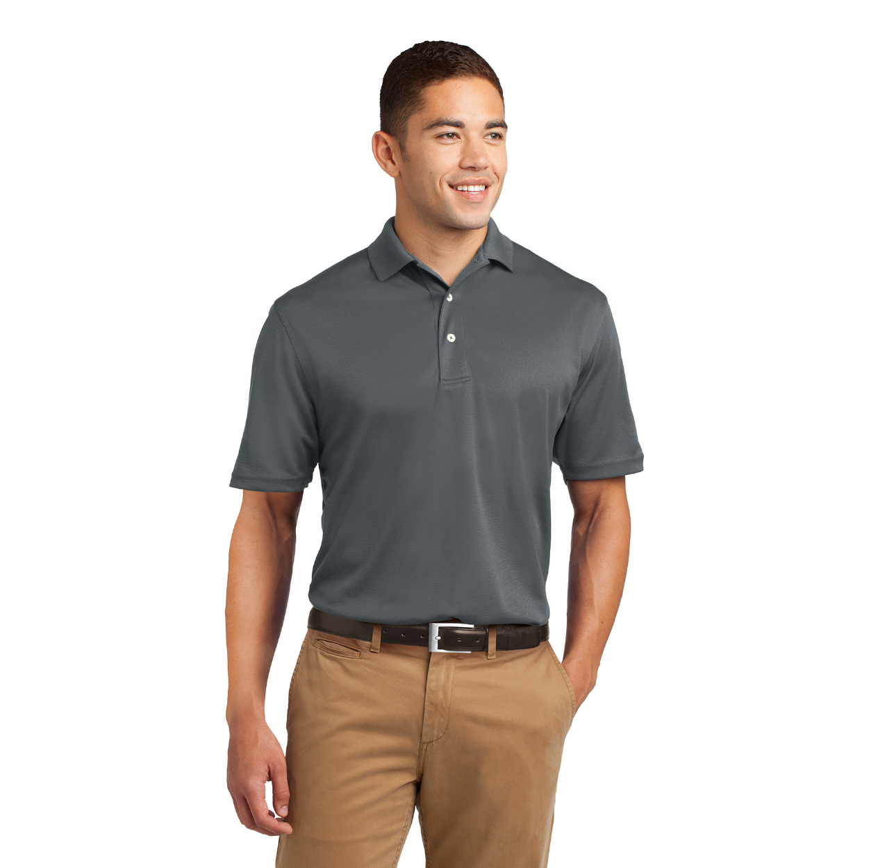 Sport-Tek Dri-Mesh Embroidered Polo - Forest Green