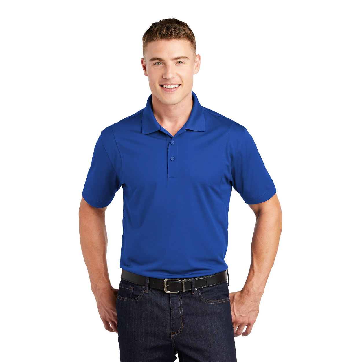 Sport-Tek Micropique Sport-Wick Embroidered Polo - True Royal Blue
