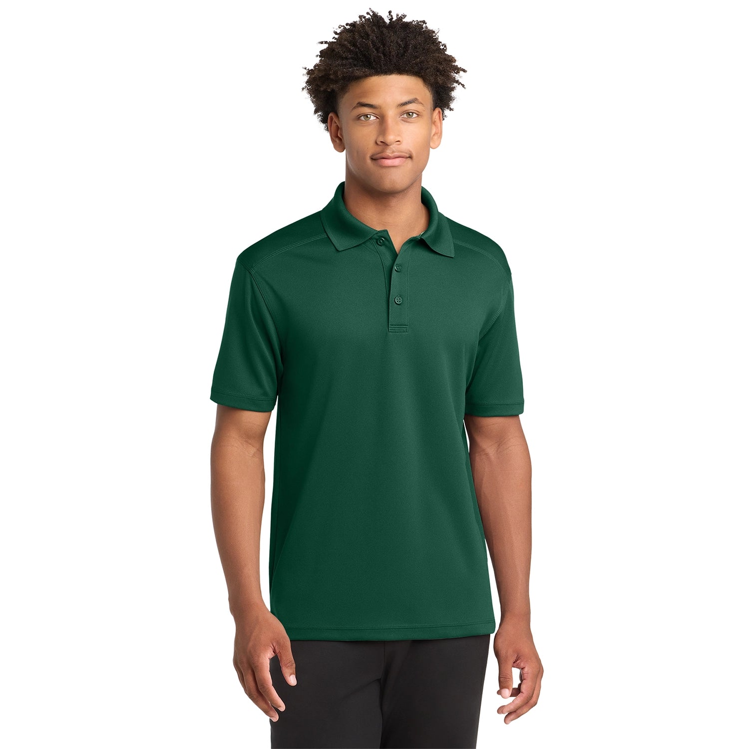 SportTek PosiCharge MicroMesh Embroidered Polo