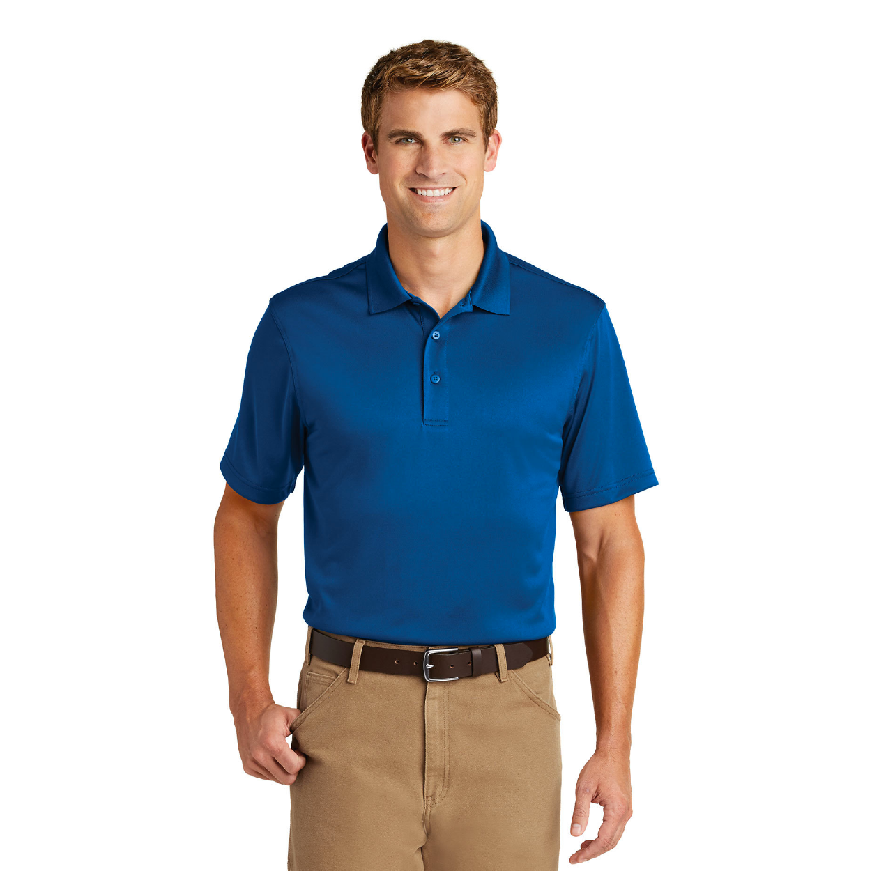 CornerStone - Select Snag-Proof Embroidered Polo - Dark Green