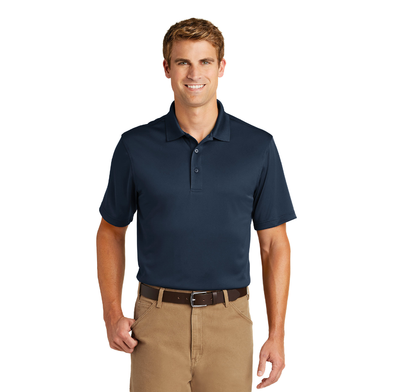 CornerStone - Select Snag-Proof Embroidered Polo - Maroon Red