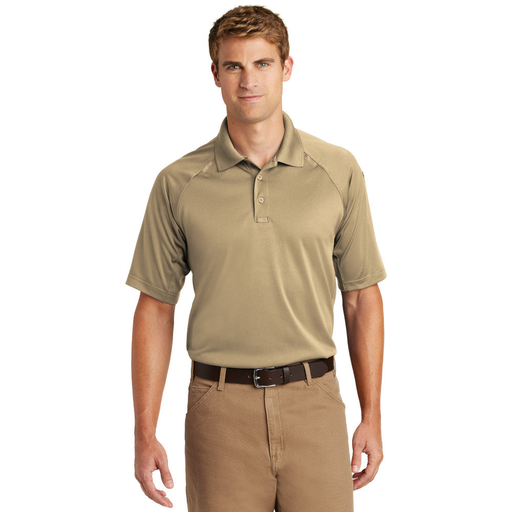 CornerStone - Select Snag-Proof Tactical Embroidered Polo - White