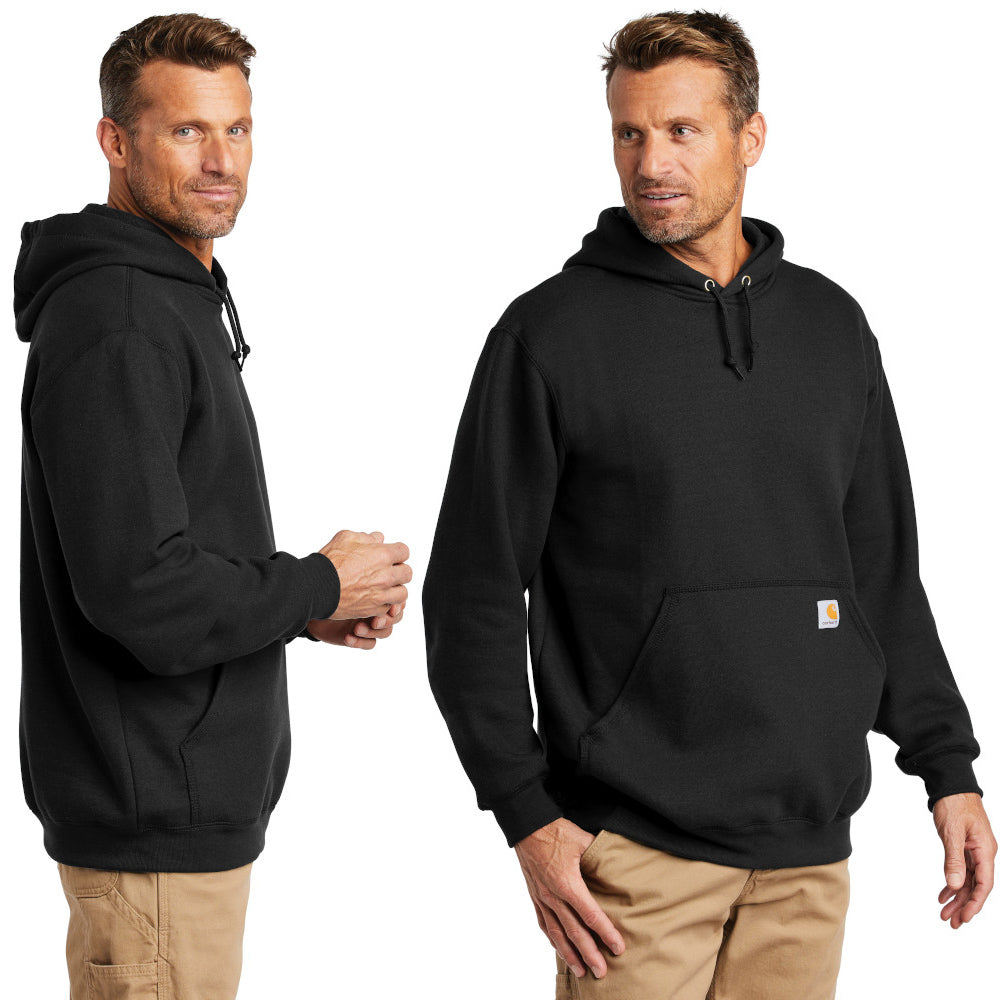 Carhartt Midweight Hooded Sweatshirt Embroidered - Brite Lime Green