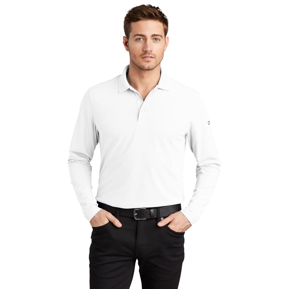 OGIO Caliber2.0 Long Sleeve Embroidered - Bright White (PMS WHITE)