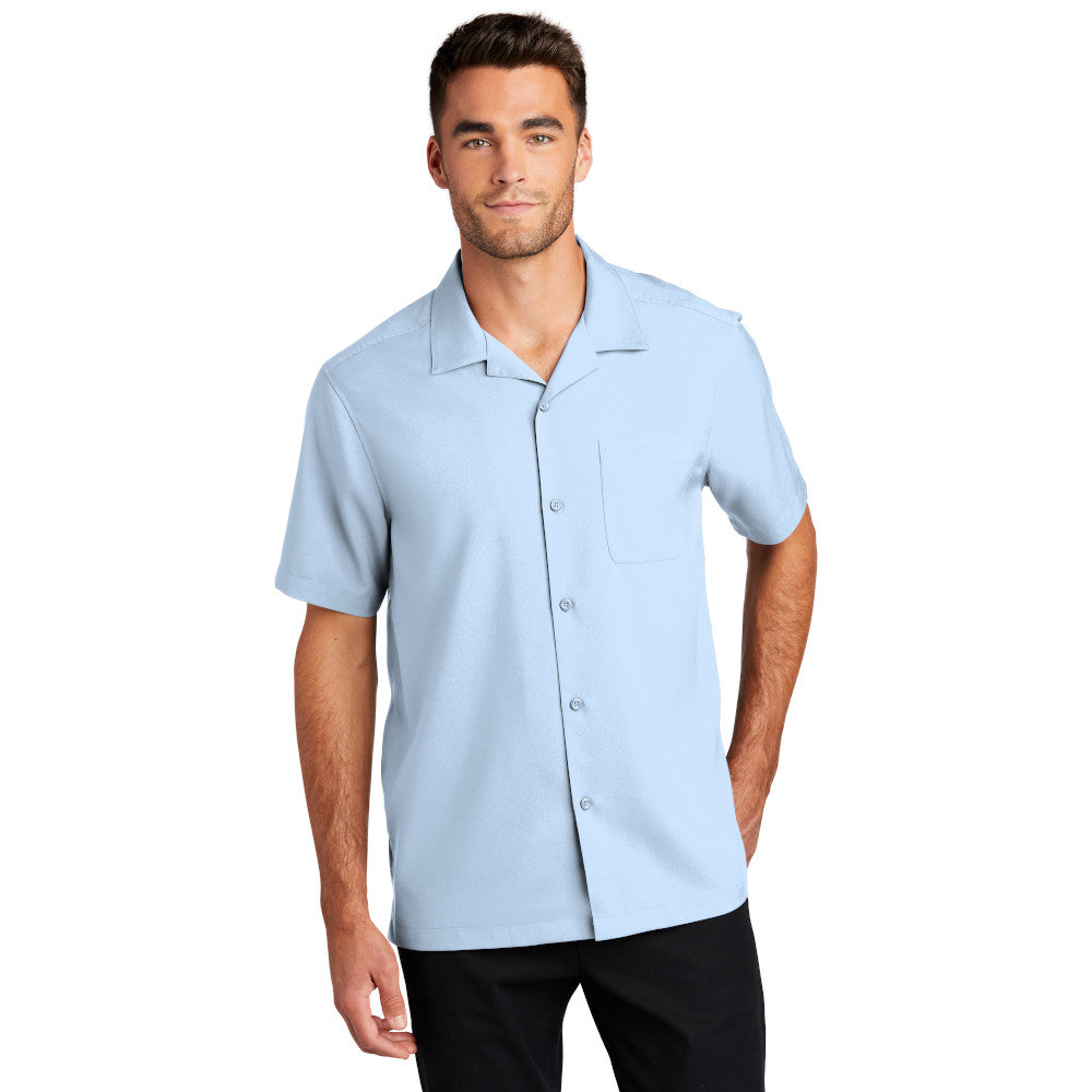 Port Authority Short Sleeve Performance Staff Shirt Embroidered – Graphite Grey