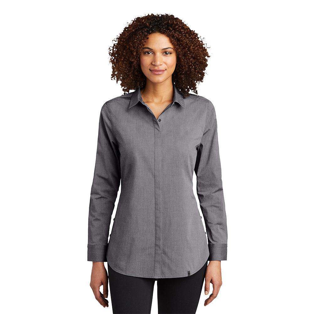 OGIO OGIO Women's Commuter Woven Tunic Embroidered – White