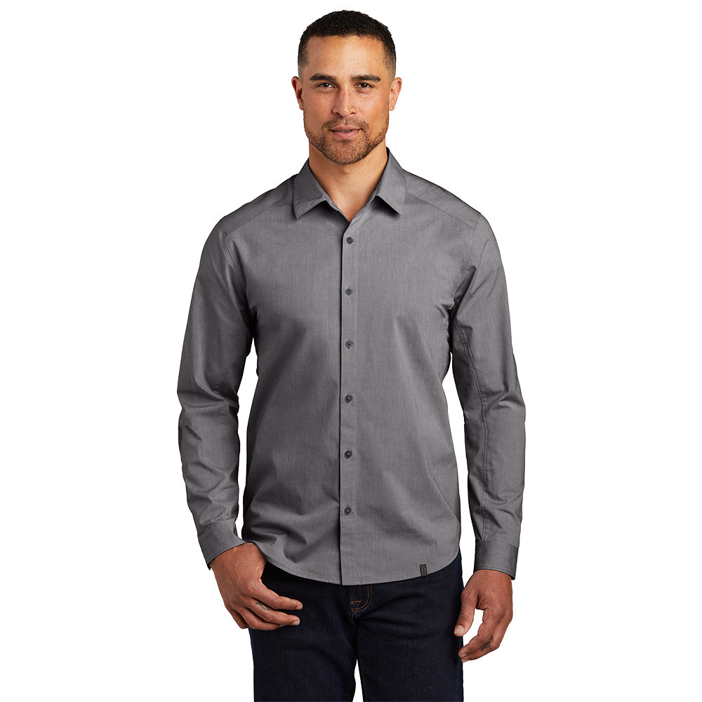 OGIO Commuter Woven Shirt Embroidered – Gear Grey Heather