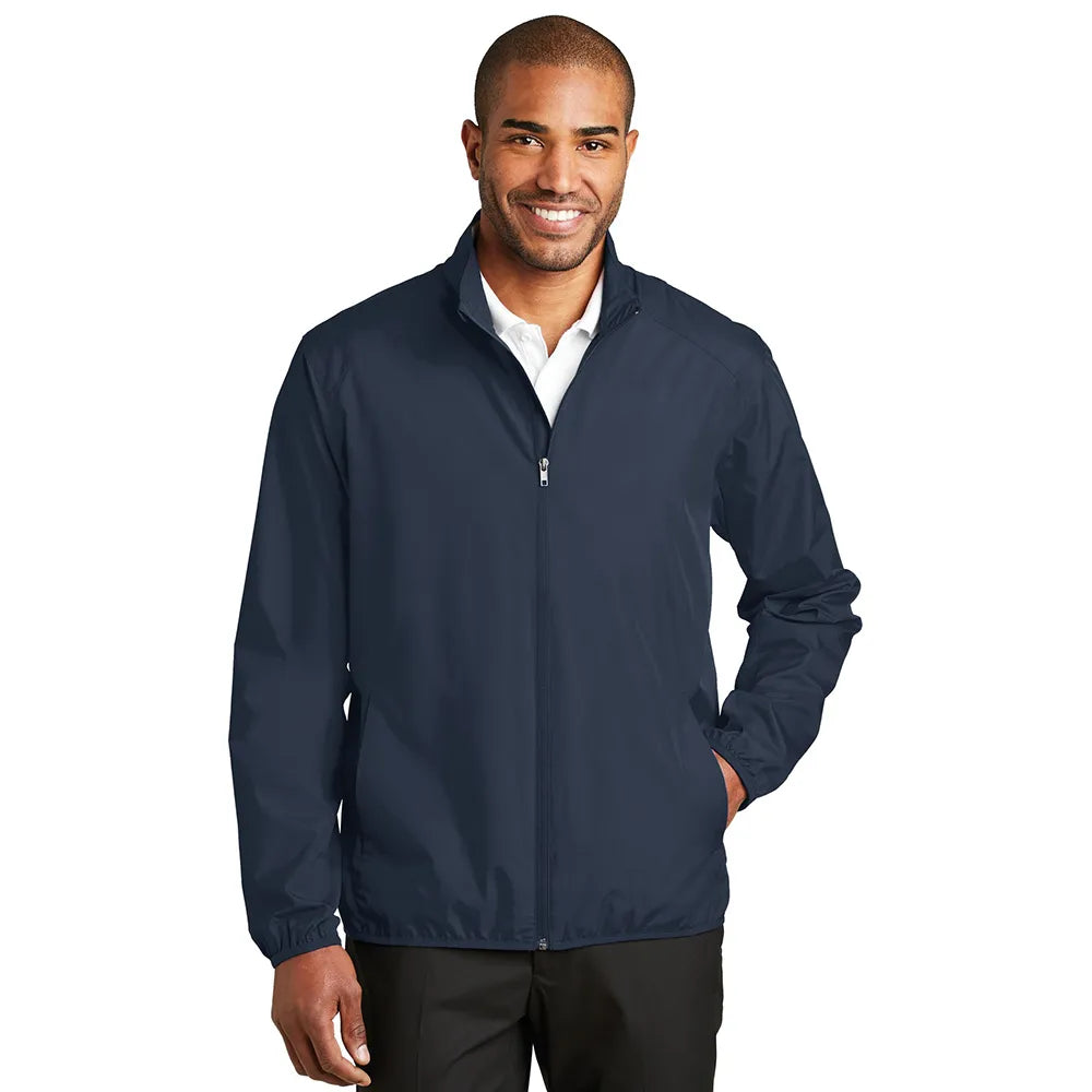 Port Authority Zephyr Full-Zip Embroidered Jacket – Grey Steel