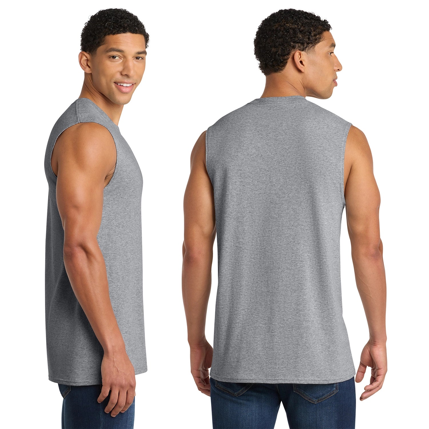 Port & Co Decorated Core Cotton Sleeveless Tee