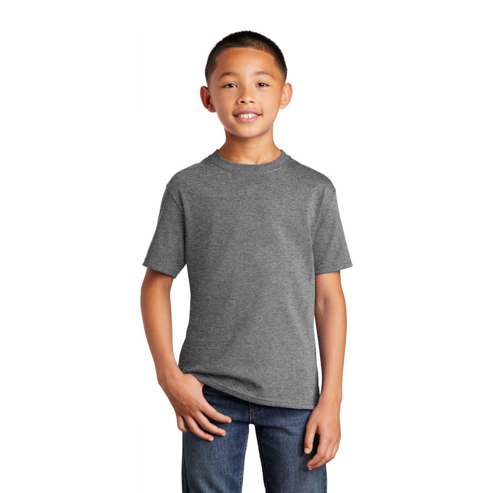 Port & Company Youth Core Cotton Tee Decorated
