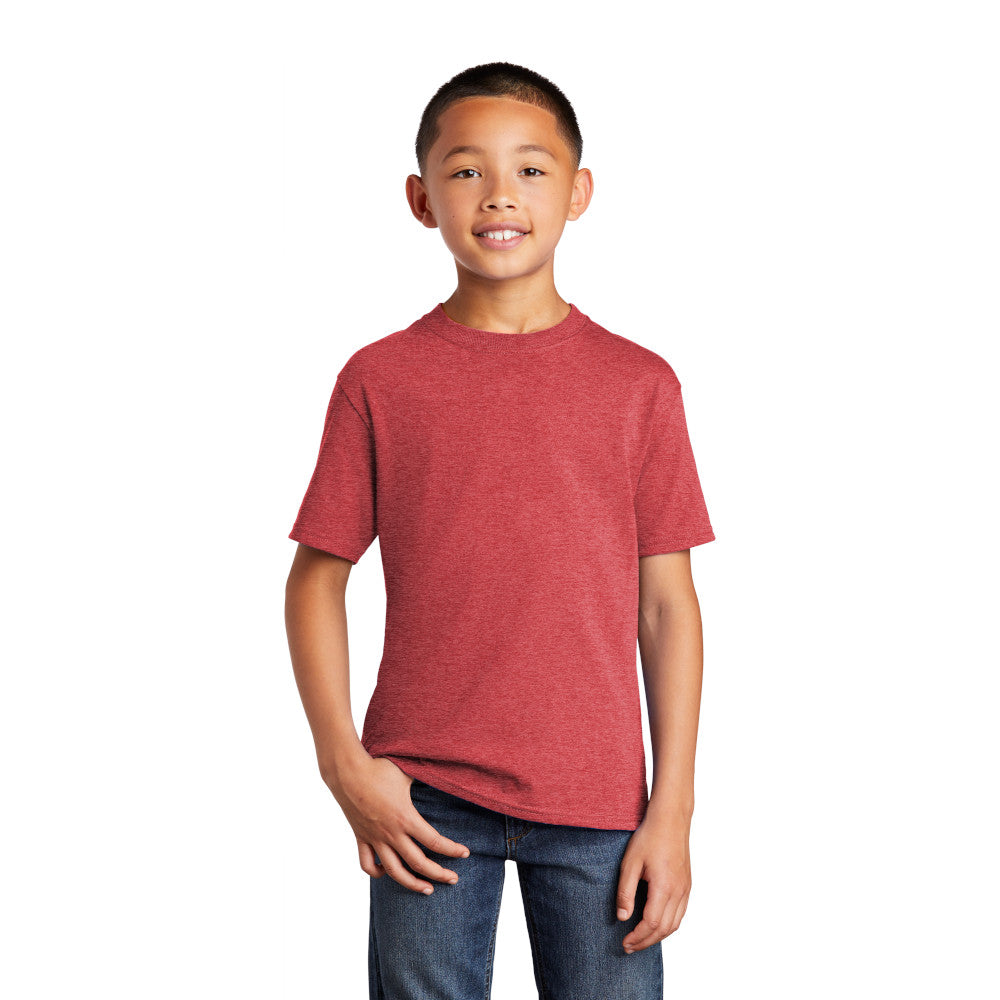 Port & Company Youth Core Cotton Tee Decorated