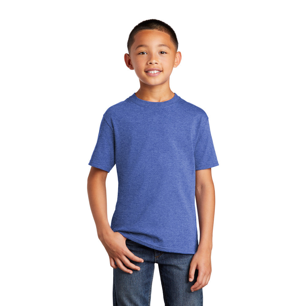 Port & Company Youth Core Cotton Tee Decorated