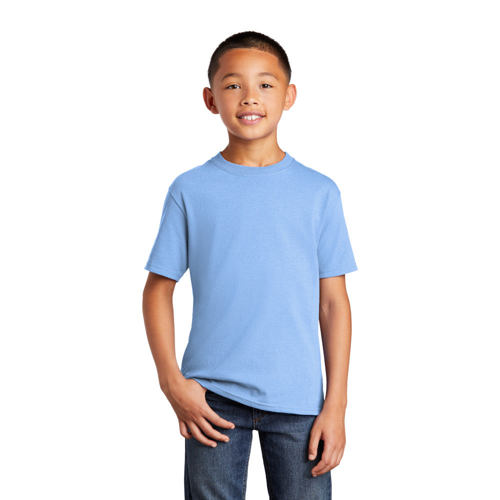 Port & Company Youth Core Cotton Tee Decorated