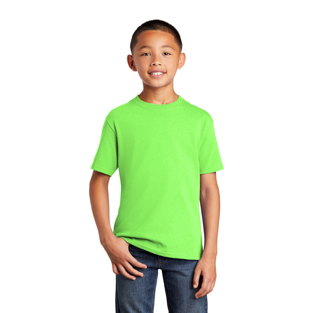 Port & Company Youth Core Cotton Tee Decorated