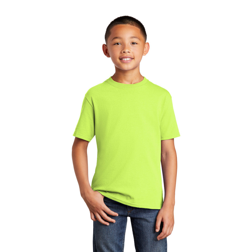 Port & Company Youth Core Cotton Tee Decorated