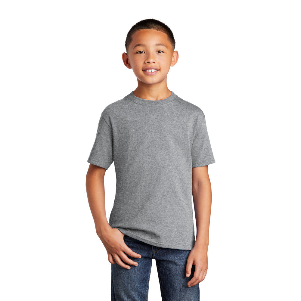 Port & Company Youth Core Cotton Tee Decorated