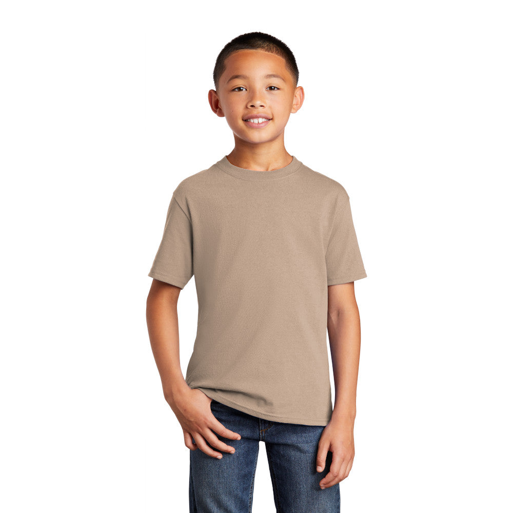 Port & Company Youth Core Cotton Tee Decorated