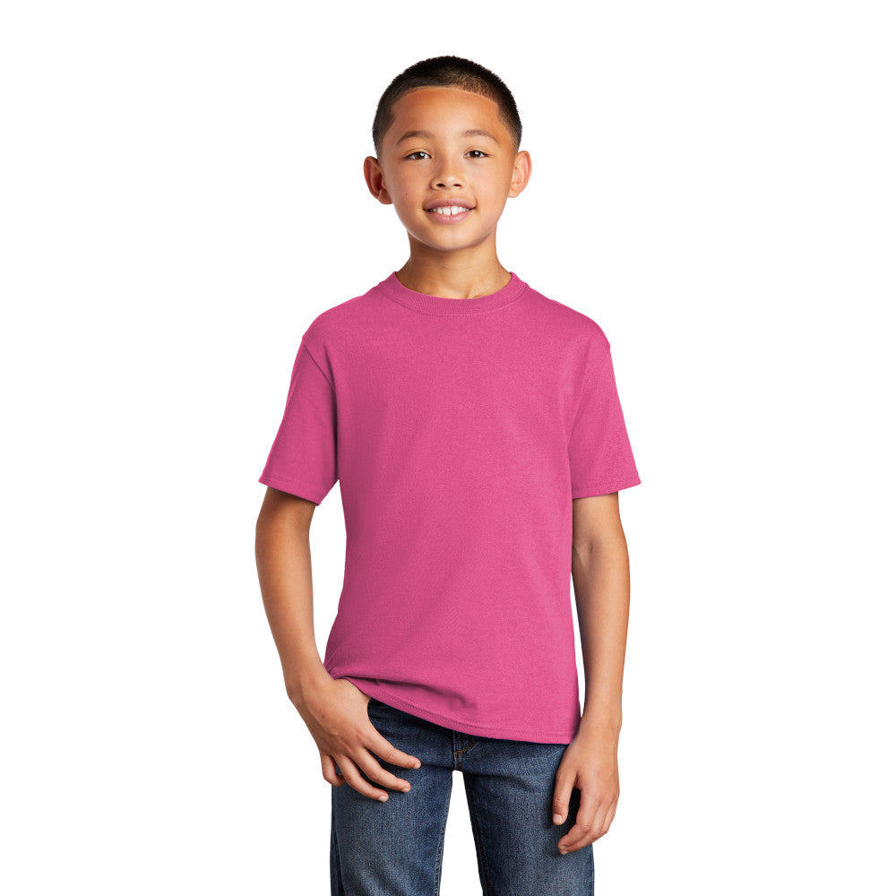 Port & Company Youth Core Cotton Tee Decorated