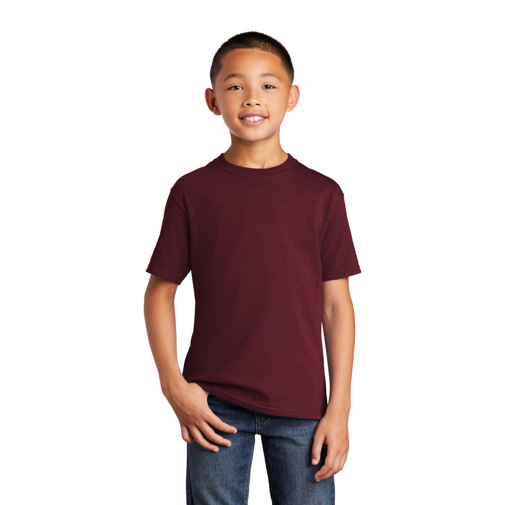 Port & Company Youth Core Cotton Tee Decorated