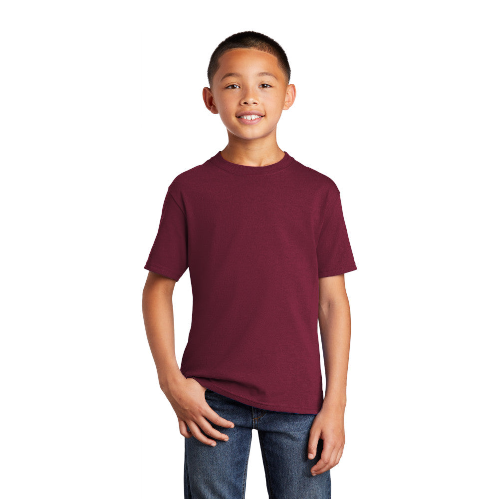 Port & Company Youth Core Cotton Tee Decorated