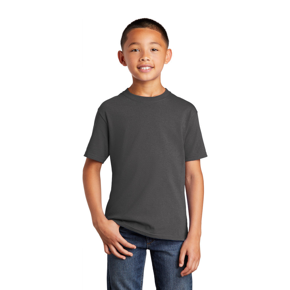 Port & Company Youth Core Cotton Tee Decorated