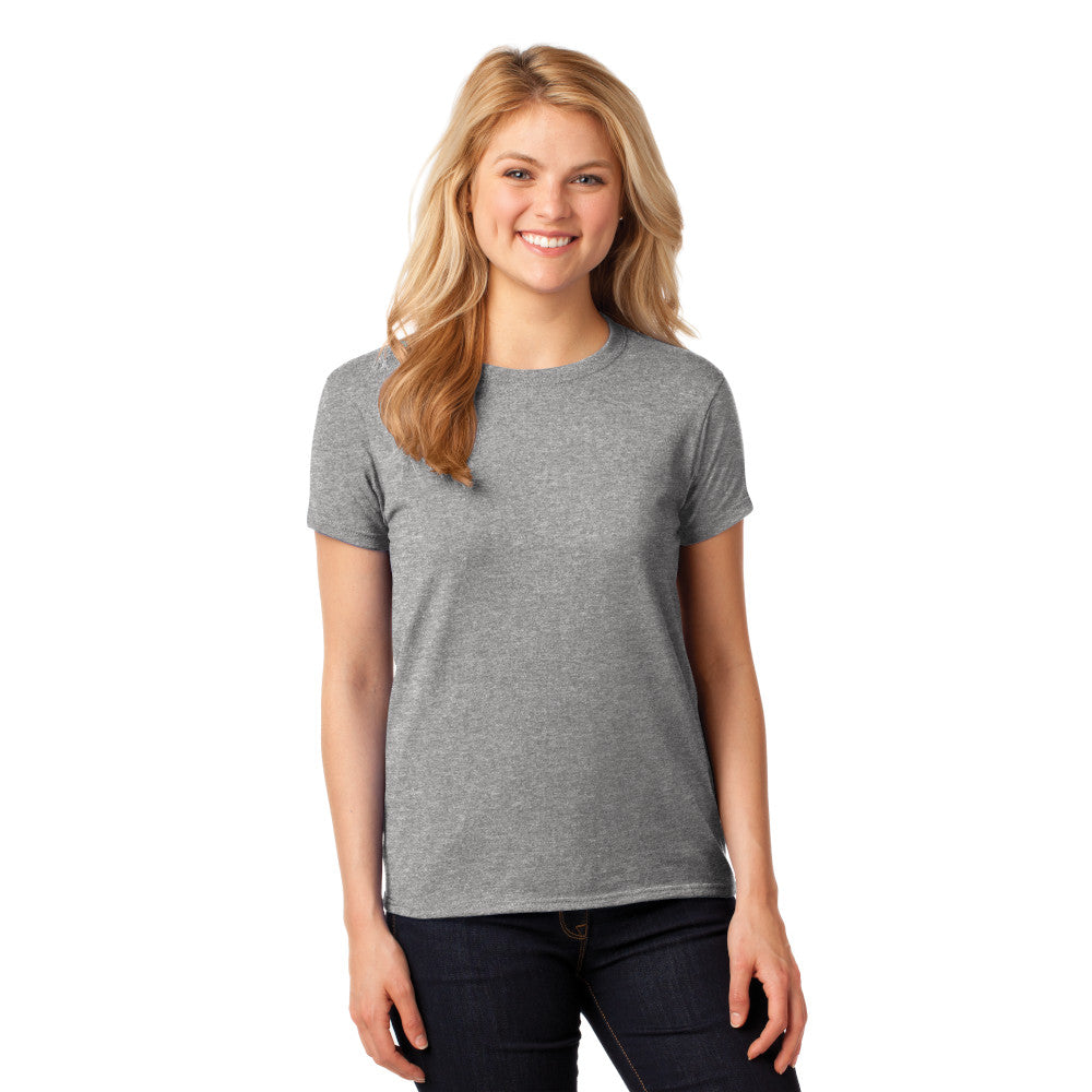 Gildan Women's Heavy Cotton 100% Cotton T-Shirt Decorated - Sapphire Blue