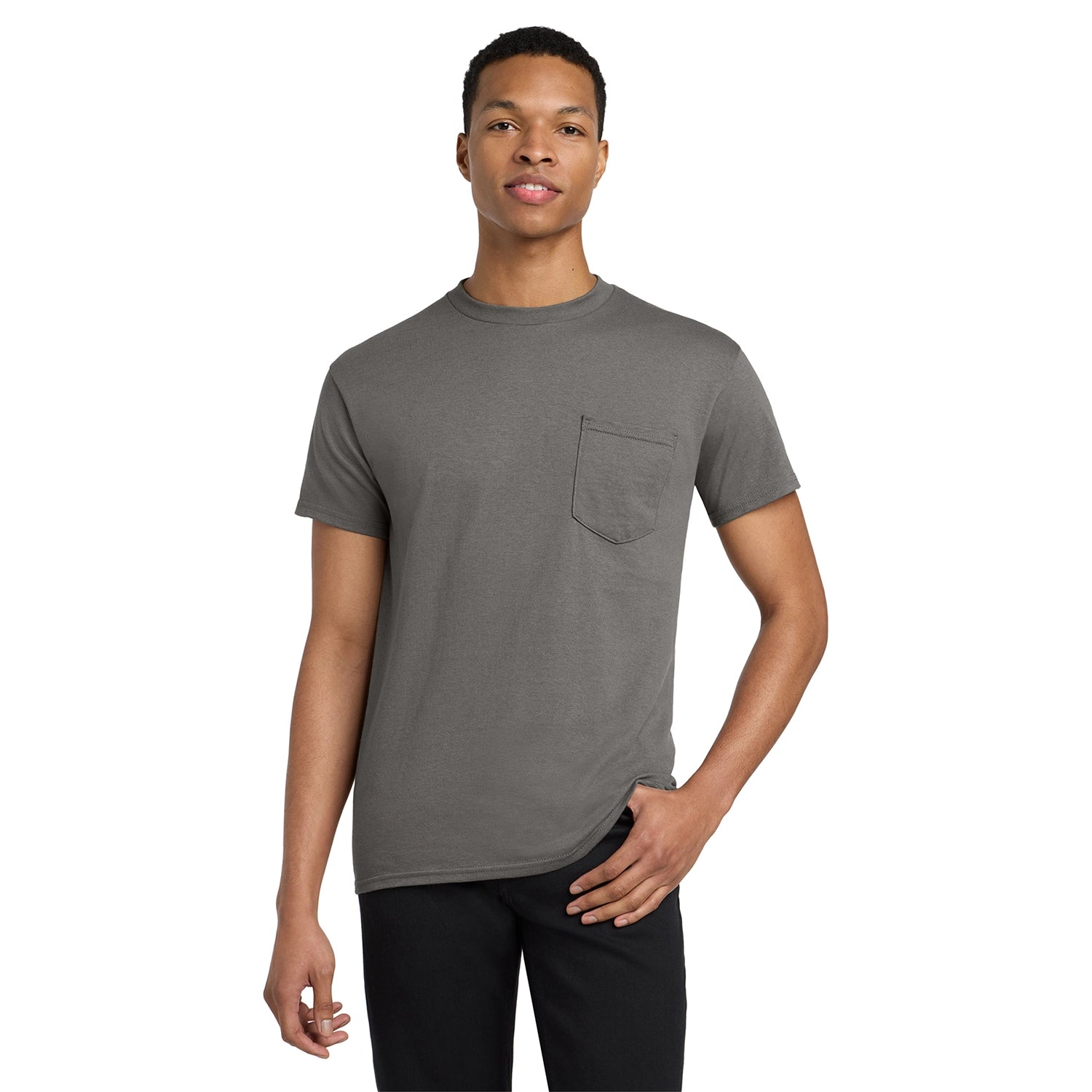 Gildan Decorated Heavy Cotton 100% Cotton Pocket TShirt