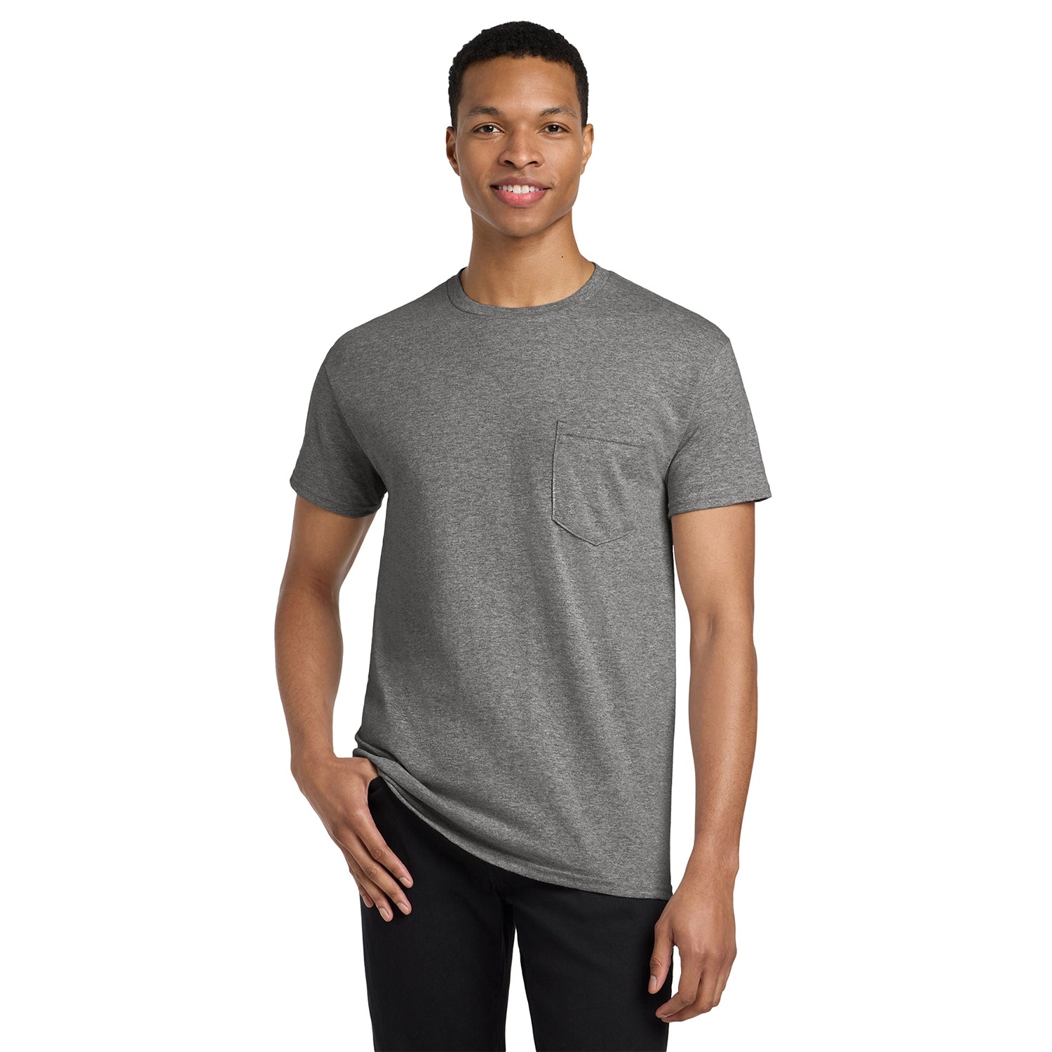 Gildan Decorated Heavy Cotton 100% Cotton Pocket TShirt