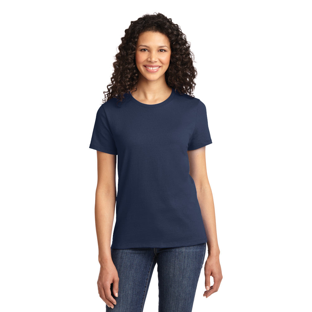 Port & Company Women's Essential Tee Decorated - Red
