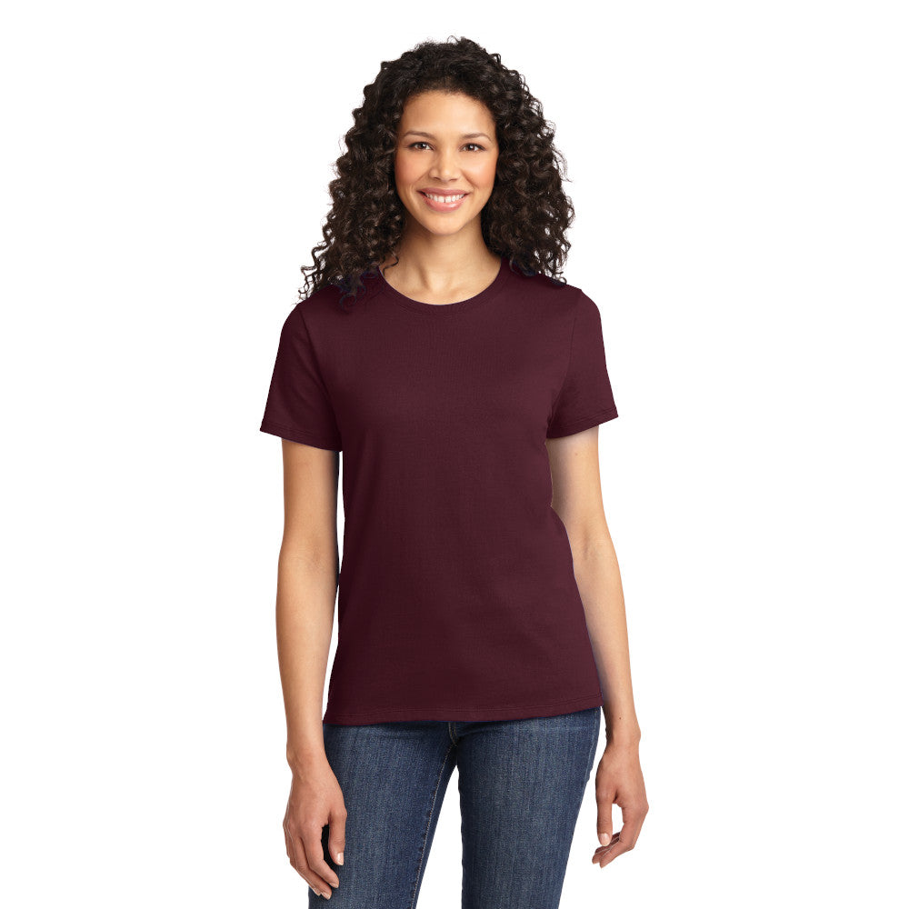 Port & Company Women's Essential Tee Decorated - Candy Pink