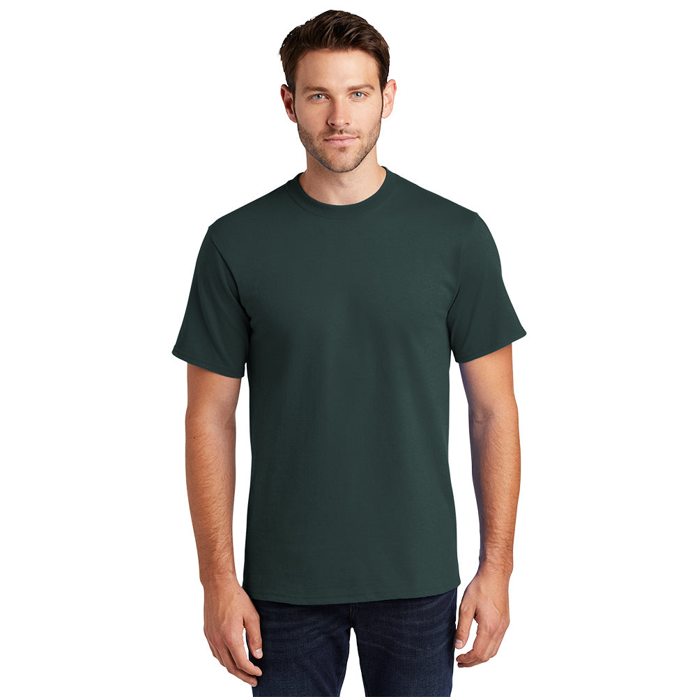 Port & Company Essential Tee Decorated - Dark Heather Grey