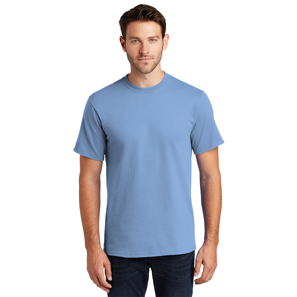 Port & Company Essential Tee Decorated - Light Sand Brown