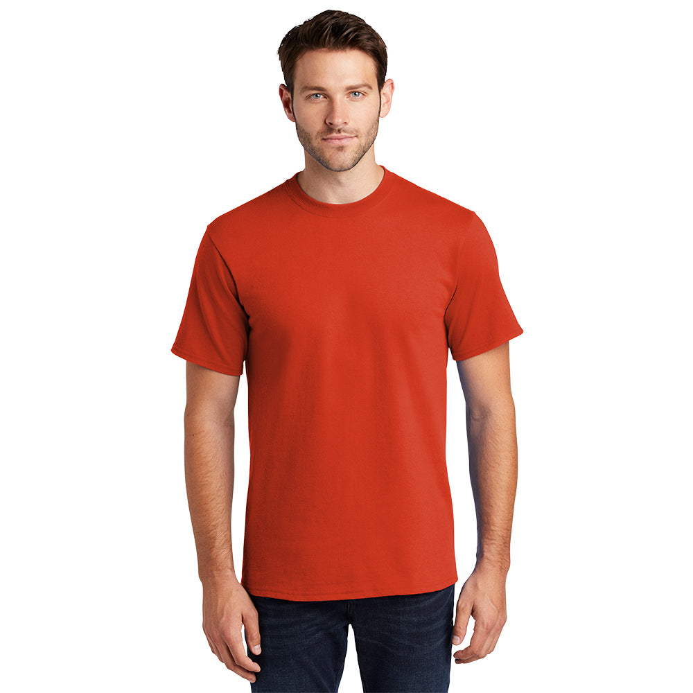 Port & Company Essential Tee Decorated - Orange Sherbet