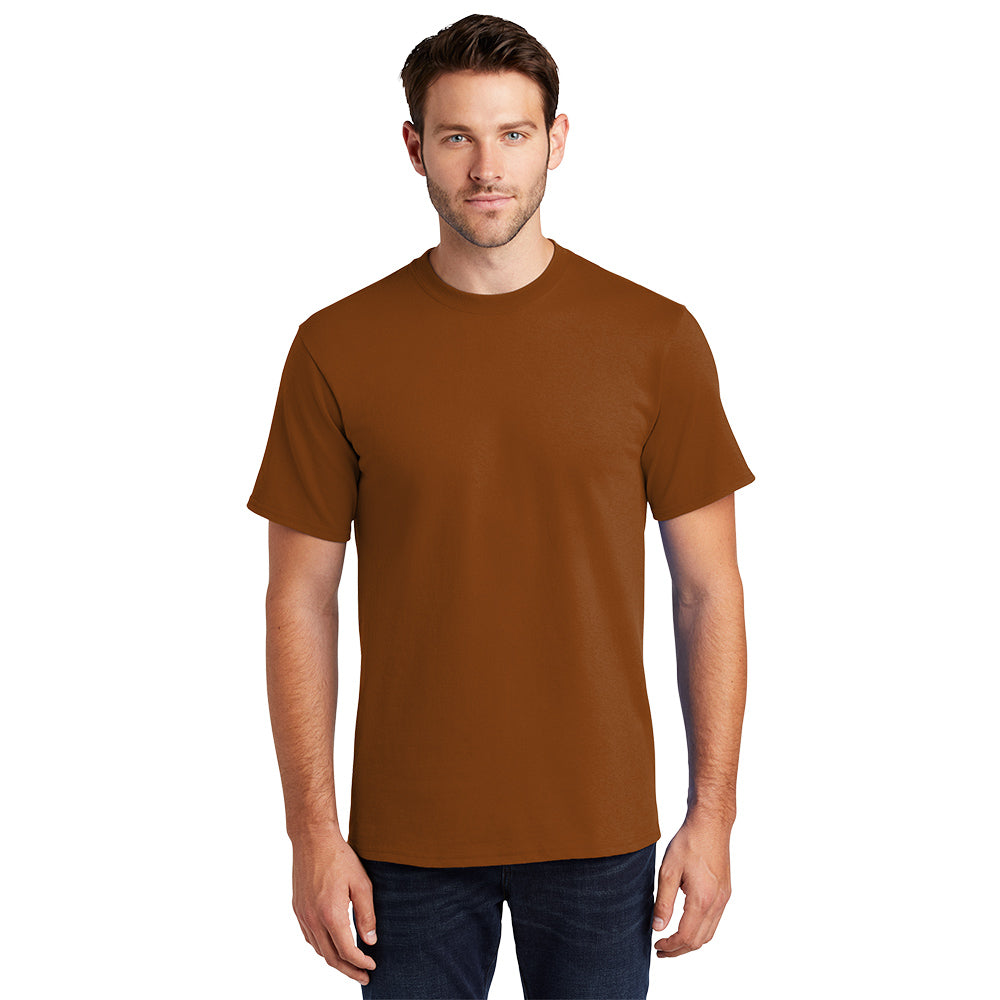 Port & Company Essential Tee Decorated - Teal Blue