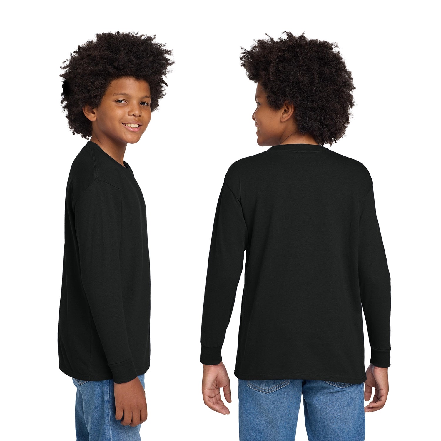 Gildan Decorated Youth Heavy Cotton 100% Cotton Long Sleeve TShirt