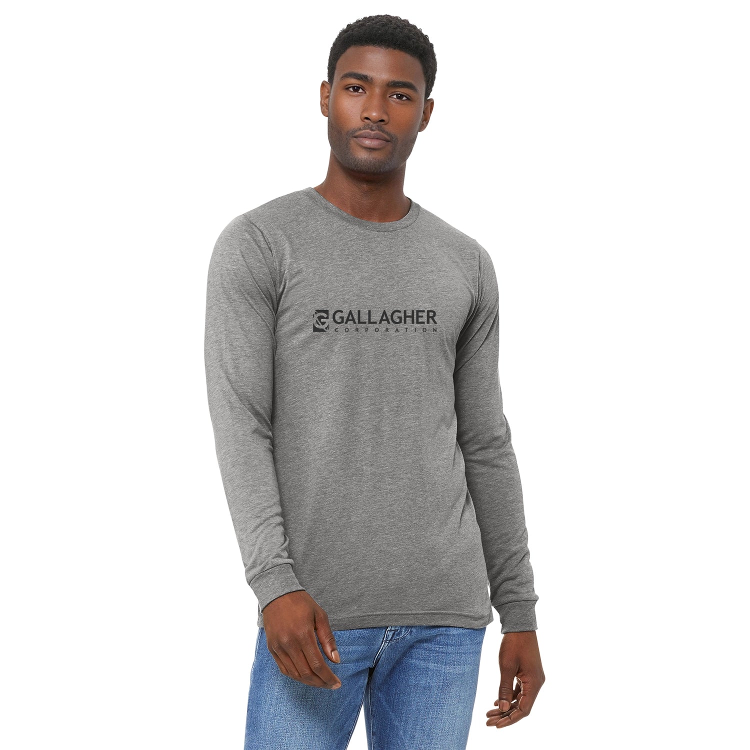 BELLA+CANVAS Decorated Unisex Triblend Long Sleeve Tee