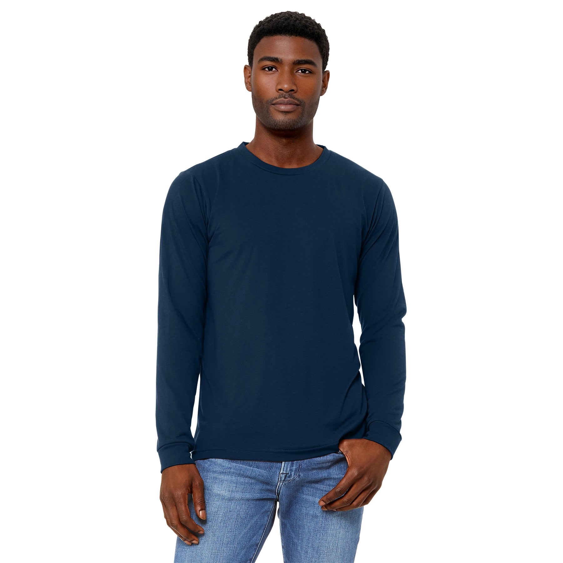 BELLA+CANVAS Decorated Unisex Triblend Long Sleeve Tee