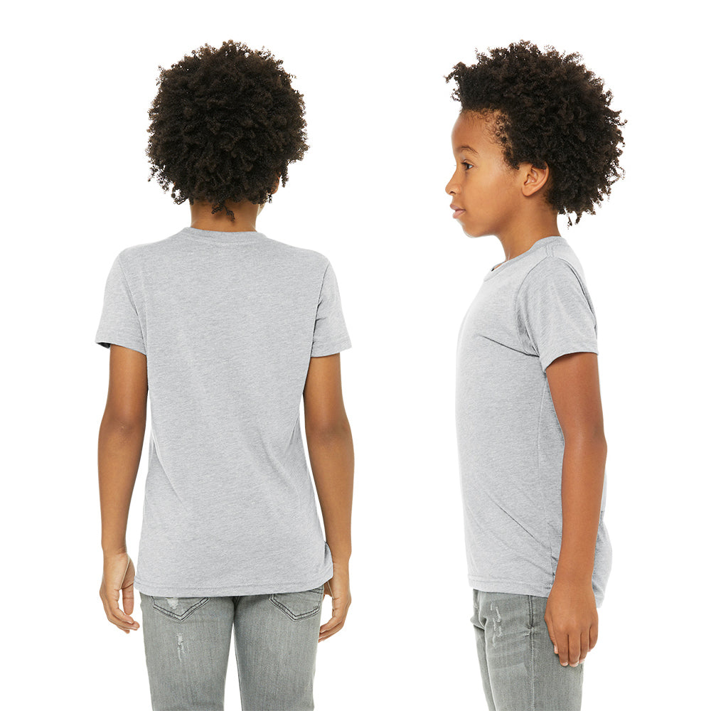 BELLA+CANVAS Youth Triblend Short Sleeve Tee Decorated