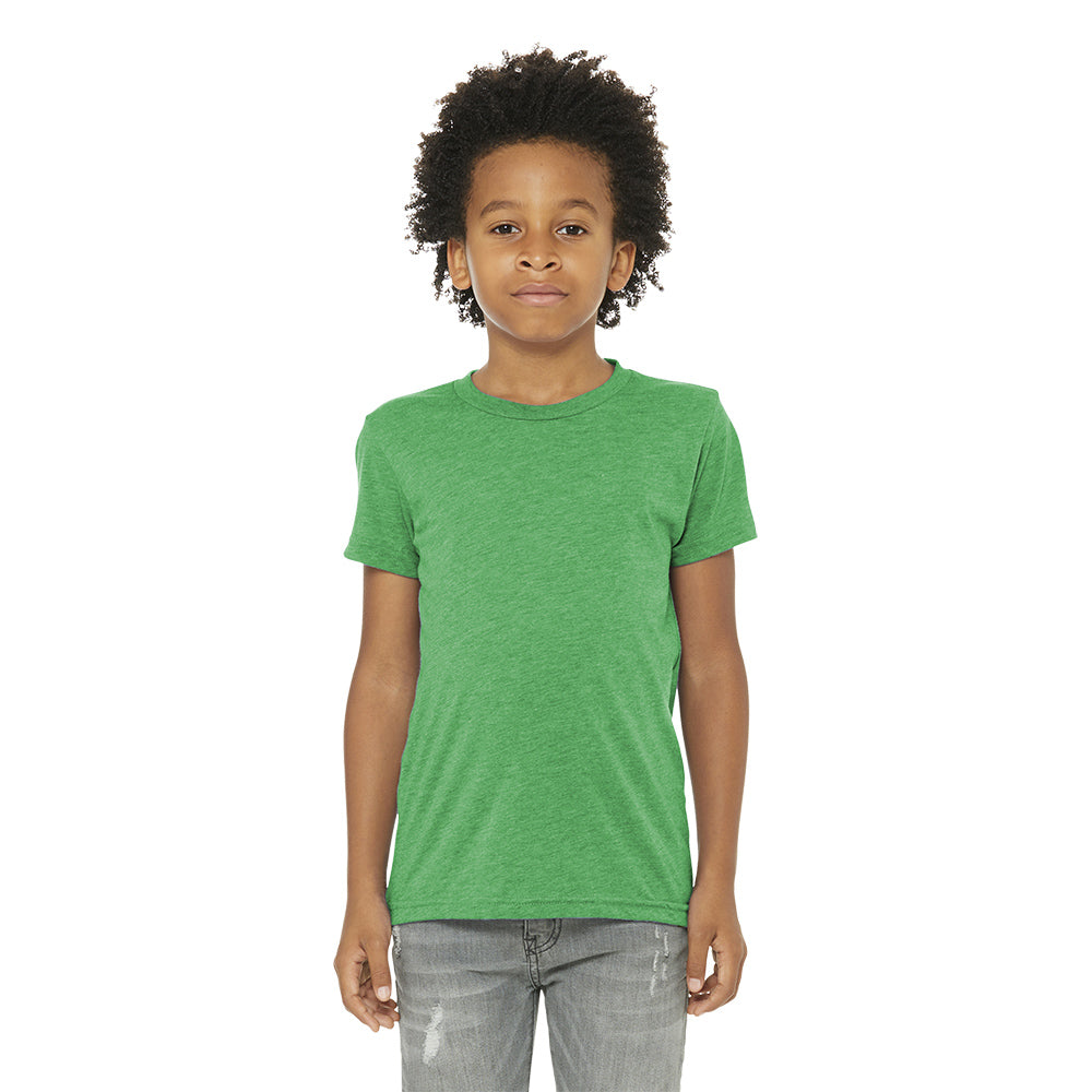 BELLA+CANVAS Youth Triblend Short Sleeve Tee Decorated