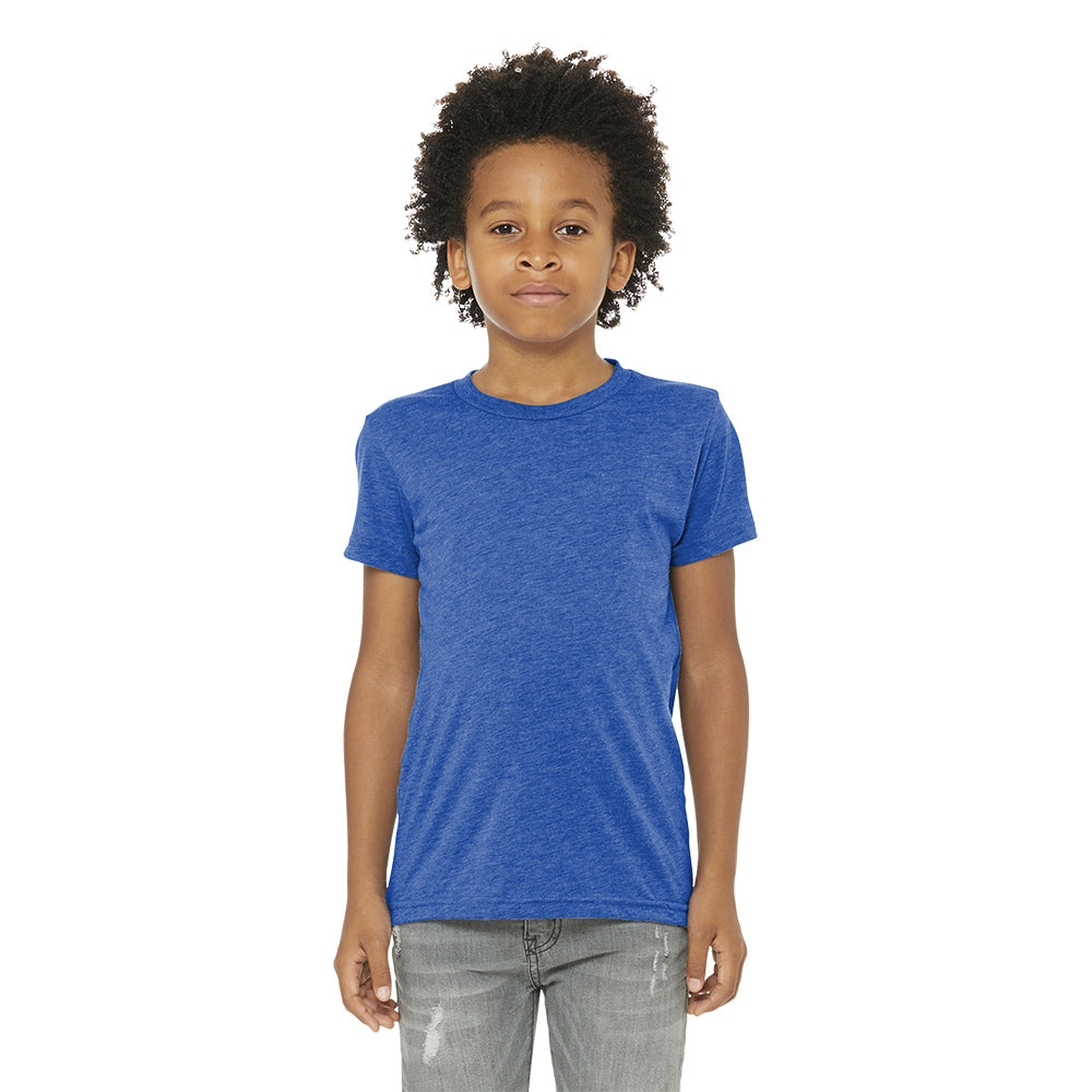 BELLA+CANVAS Youth Triblend Short Sleeve Tee Decorated