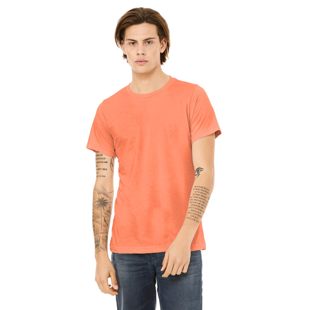 BELLA+CANVAS Unisex Triblend Short Sleeve Tee Decorated - Orchid Purple Triblend