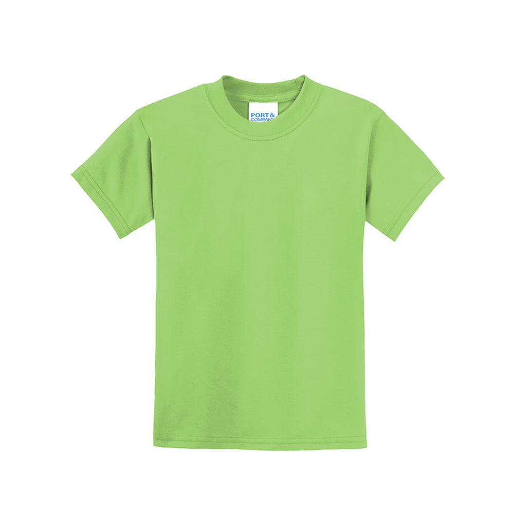 Port & Company Youth Core Blend Tee Decorated