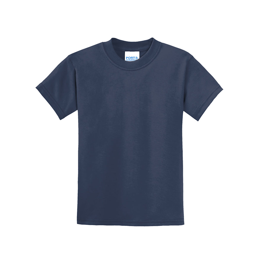 Port & Company Youth Core Blend Tee Decorated
