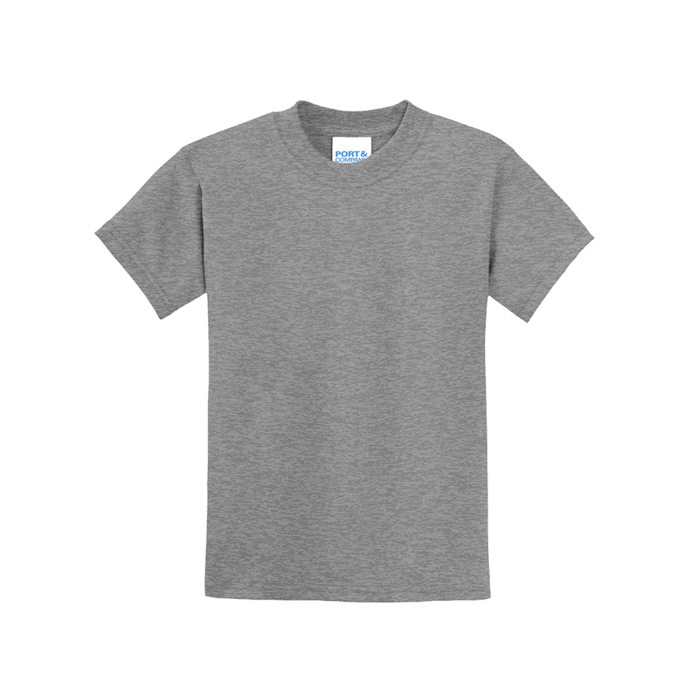 Port & Company Youth Core Blend Tee Decorated