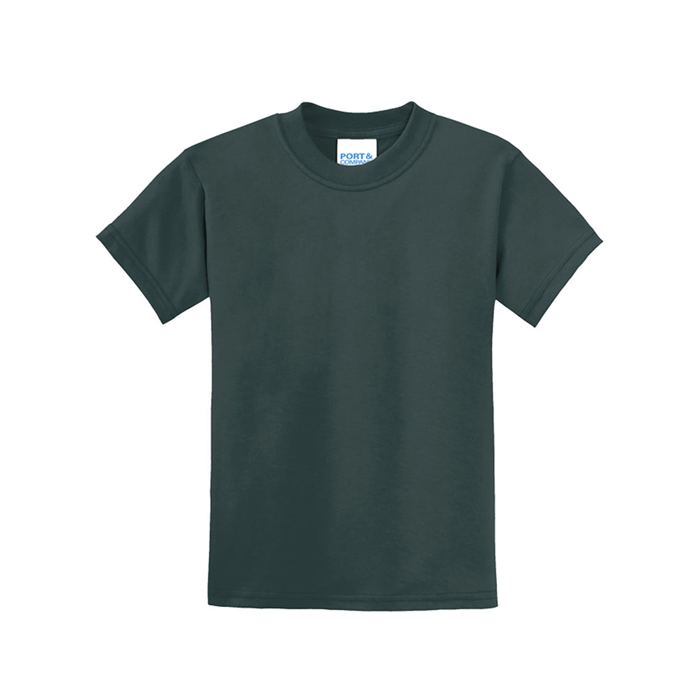 Port & Company Youth Core Blend Tee Decorated
