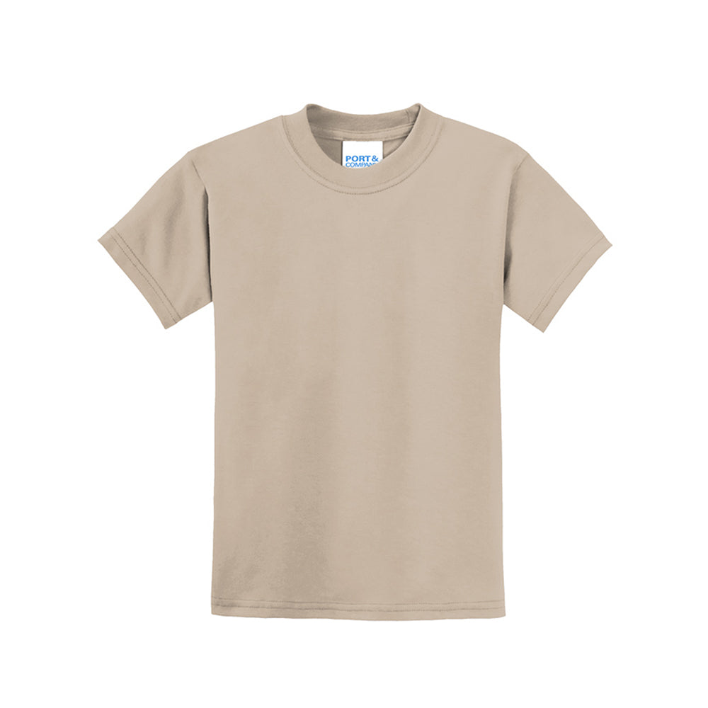 Port & Company Youth Core Blend Tee Decorated